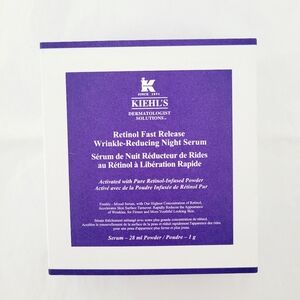 BNIB Kiehl's Retinol Fast Release Wrinkle Reducing Night Serum 28ml